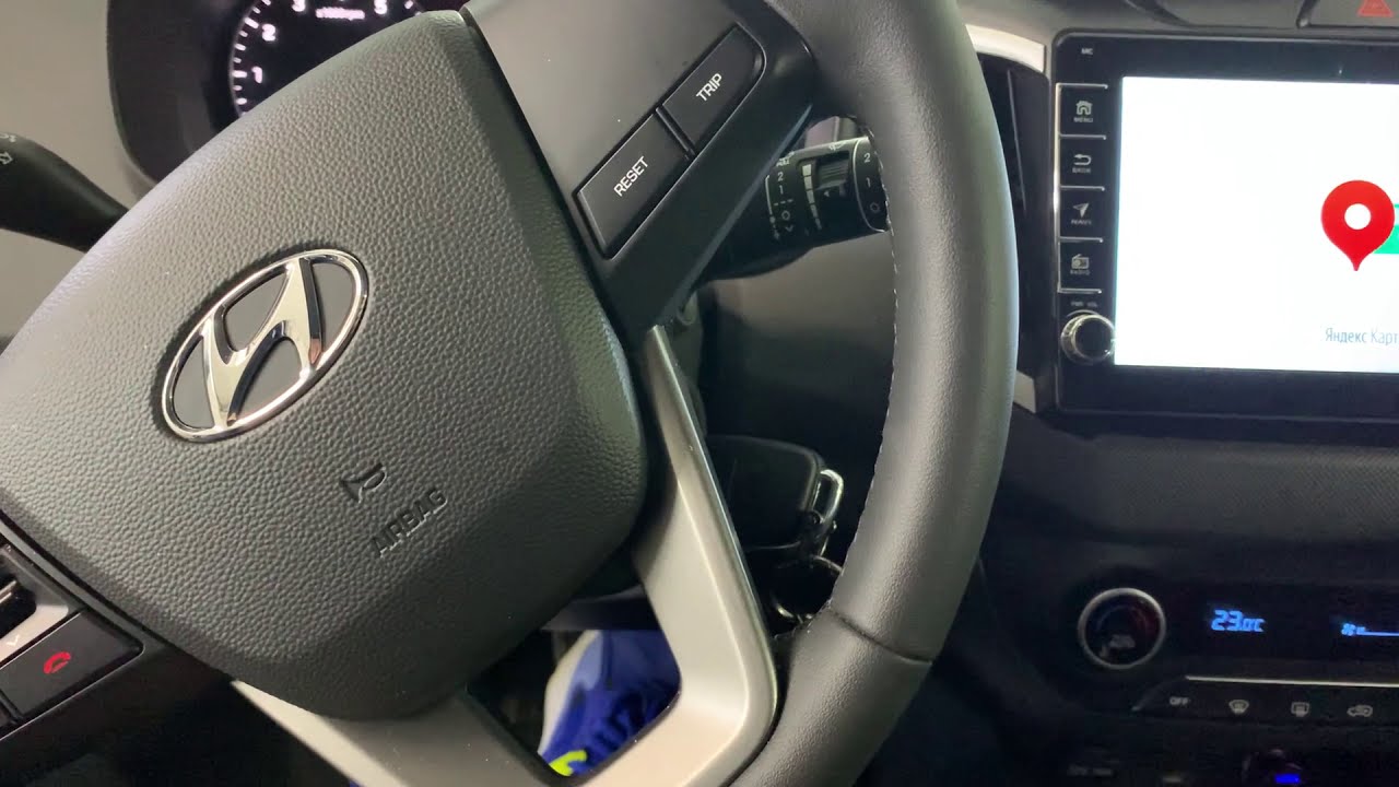 Hyundai Creta дополнительный контур защиты - установка механического ...