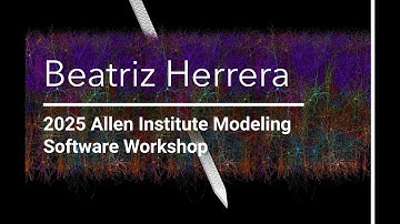 Beatriz Herrera | 2025 Allen Institute Modeling Software Workshop