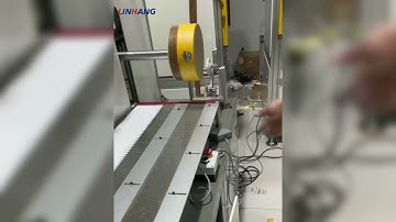 LH-E500 Semi Automatic Round Box Wrapping Machine