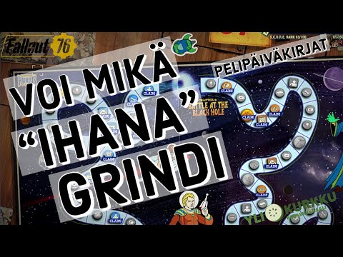 Pelipäiväkirjat - Fallout 76 Season 1 Legendary Run Lvl 100