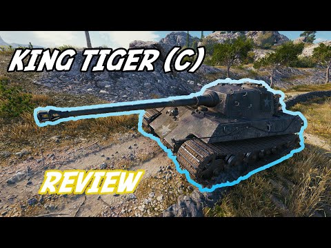 World of Tanks - King Tiger (C) Review - YouTube