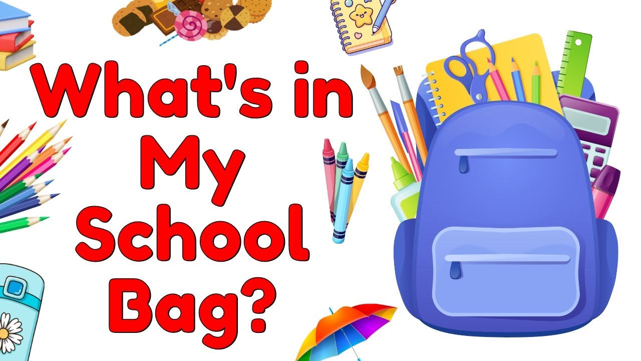 What's in My School Bag | Toddler Essentials #viral #SchoolBag # ...
