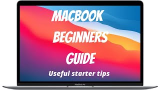 Macbook Beginners Guide