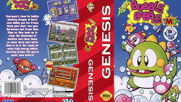 Super Bubble Bobble Sega Mega Drive Sega Genesis