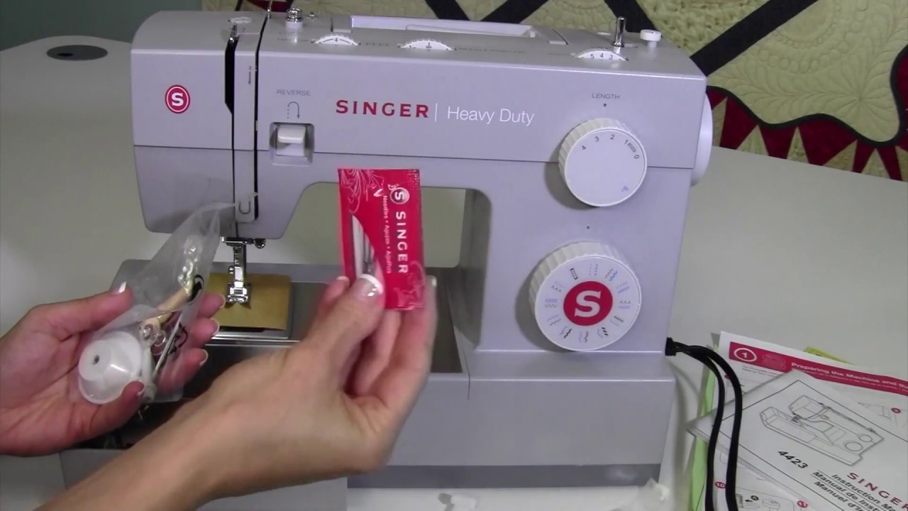 Singer Heavy Duty 4423 2 Accessories Sewing Machine Singer Sewing Sewing Hacks [ 720 x 1280 Pixel ]