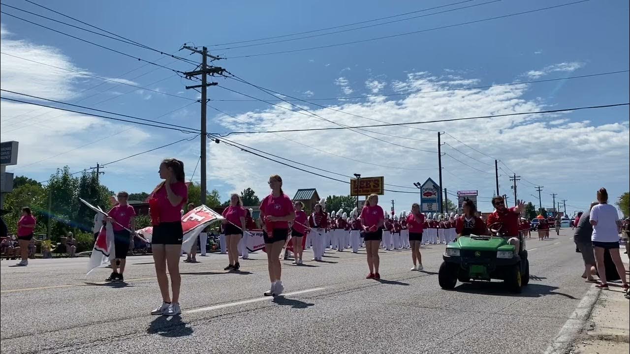 2022 Arnold Days Parade Warriorettes, Marching Warriors & Cheer