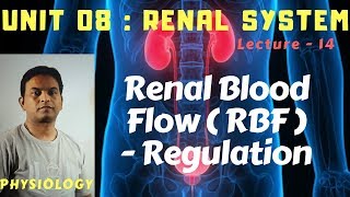 Exclusive PHY.08. Renal System 14 – Renal Blood Flow - Regulation | Dr. Prashant Sharma Details