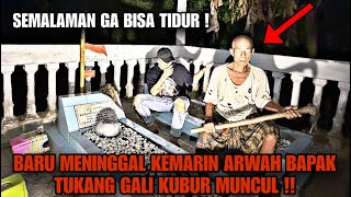 CAMPING HORROR : ARWAH BAPAK TUKANG GALI KUBUR MUNCUL MARAH DISEBELAH SAYA !! 