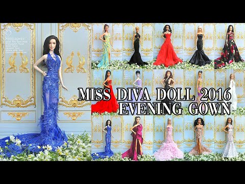 Evening Gown Miss Diva Doll 2016 Barbie 