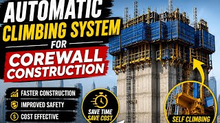 Automatic Climbing System ACS Platform- For Corewalls Construction in Highrise