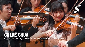 Finale from Paganini Violin Concerto No. 1 @ChloeChuaviolinist