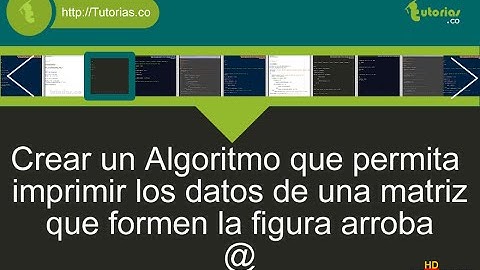 arreglos – pseudocodigo (imprimir datos figura arroba)
