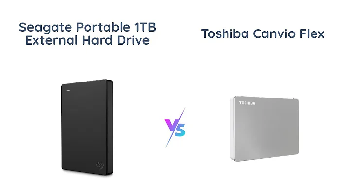 Seagate 1TB vs Toshiba 2TB | External Hard Drive Comparison