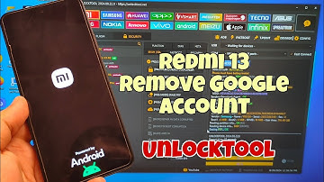 Xiaomi Redmi 13 (24040RN64Y), Remove Google Account, FRP Bypass. One Click with UnlockTool.
