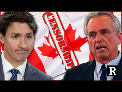 RFK, Jr. SLAMS dictator Justin Trudeau over new fascist censorship laws | Redacted w Clayton Morris