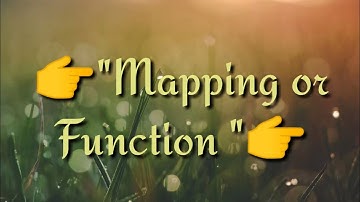 Definition of "Mapping