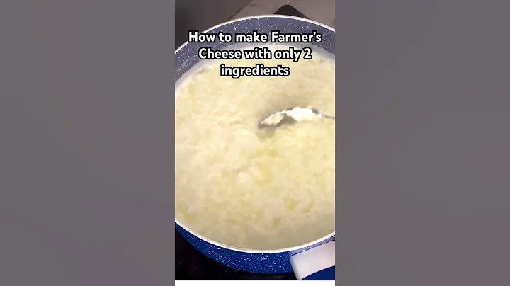 How to make Farmer’s Cheese with only 2 ingredients
