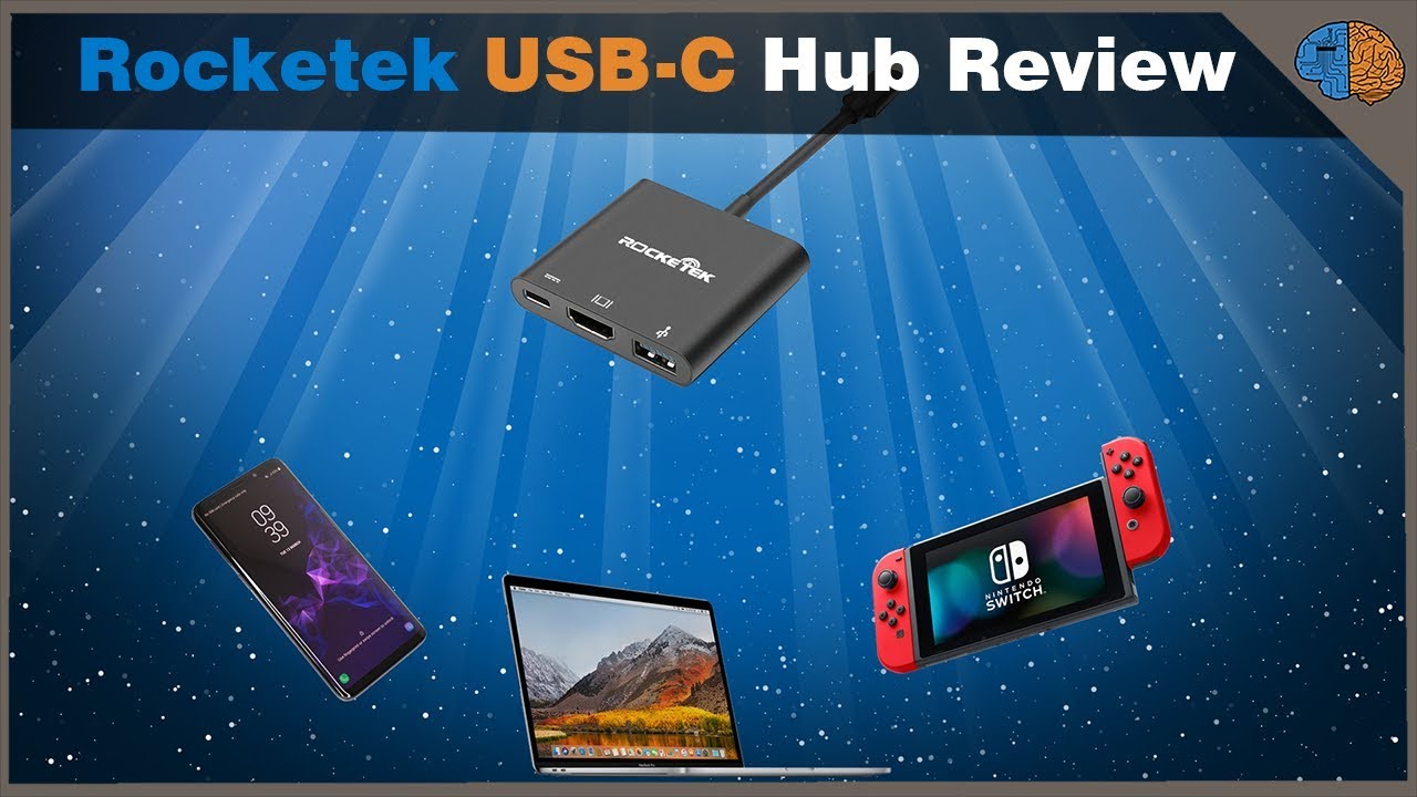 RocketTek USB C Hub Review