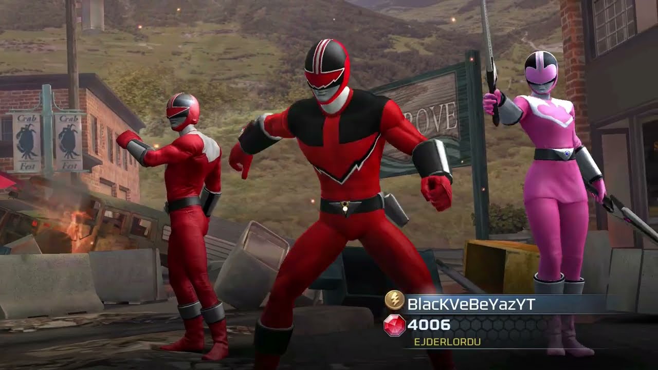 Dan Southworth Happy Birthday Time Force Red Rangers Eric Myers Power Rangers Legacy Wars Gameplay