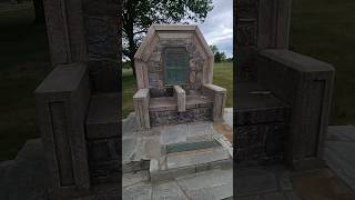 Annie Laurie Wishing Chair @ Crown Hill Cemetery in Wheat Ridge, Colorado