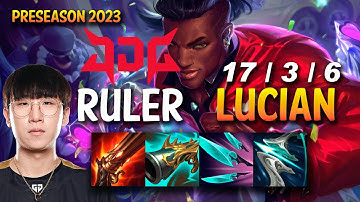 JDG Ruler LUCIAN vs ZERI ADC - KR Ranked