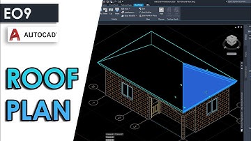 ROOF PLAN in AutoCAD Architecture 2023