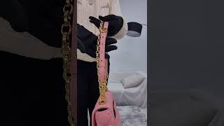 [Pre-Loved] DIOR M9241UWHC Caro Chain Small Shoulder Bag 148239862