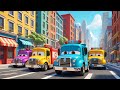 Rescue Trucks Parade – Which Color Truck Helps First? | Fun Vehicle Song for Kids | Learning Colors