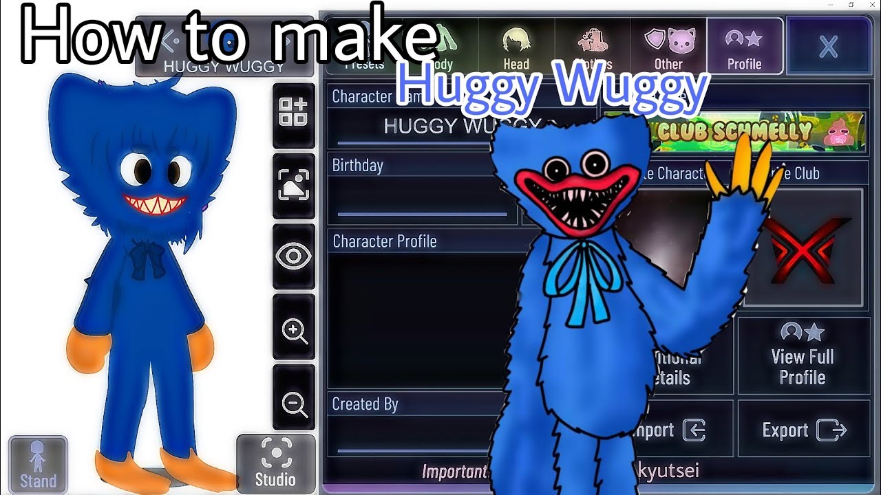Easy Tutorial On How To Make Huggy Wuggy And Kissy Missygacha Poppy
