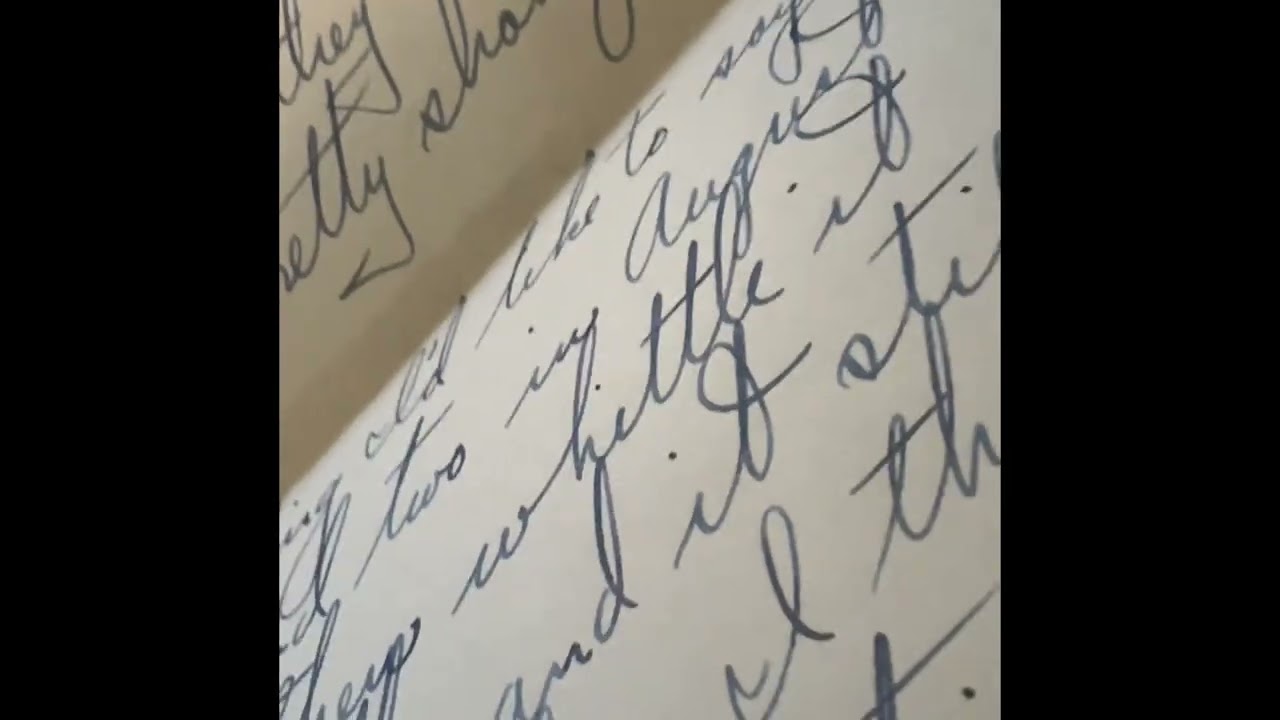 Letters Ray to SHIRL Nov. 13, 1945