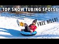 Snow Tubing in Lake Tahoe (FREE hills that are FAST!)