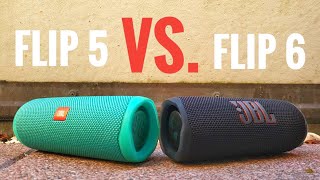 JBL Flip 5 VS. JBL Flip 6 | BASS-TEST-BATTLE!!! (100% Vol.)