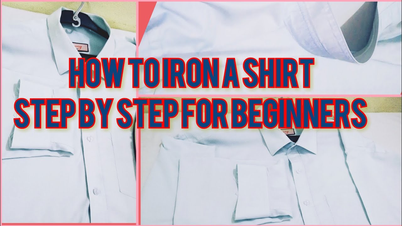 How To Iron a SHIRT Perfectly At Home /Step by Step Easy Iron a Shirt YouTube