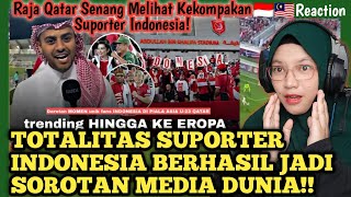 🇲🇾🇮🇩 WAOOW TRENDING HINGGA KE EROPA😱❗TOTALITAS SUPORTER INDONESIA BERHASIL JADI SOROTAN MEDIA DUNIA