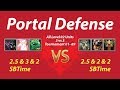 (Portal Defense-3V3T01-75) D-K-M vs F-M-M (Fully Upgrade) 1080p