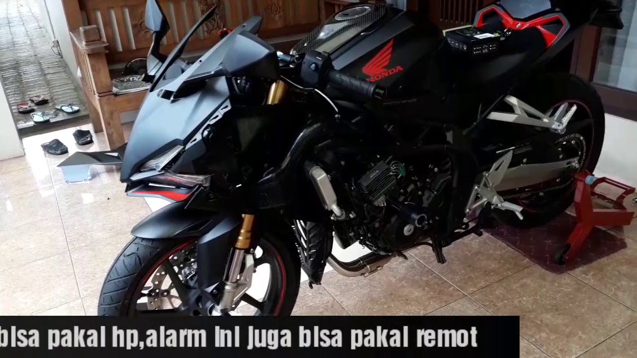 Alarm motor  cbr  250rr bisa  stater tanpa kontak YouTube