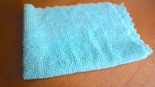 After this video, stores will run out of microfiber cloths. I'll show you 3 ideas from this goodness