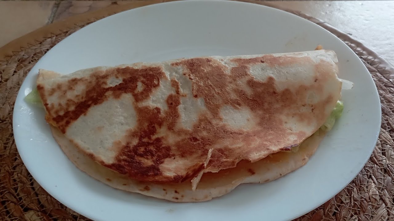 عشاء خفيف وسريع بالتورتيلا واللحم المفروم 🤤👌 بدون مجهود وبدون عجين!