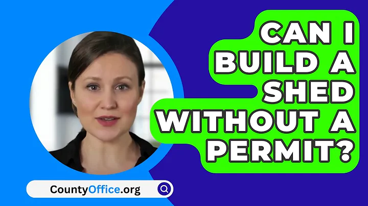 Can I Build A Shed Without A Permit? - CountyOffice.org