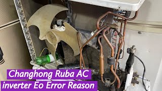 Changhong Ruba inverter AC E0 Error show Display | E0 Error Reason & solution