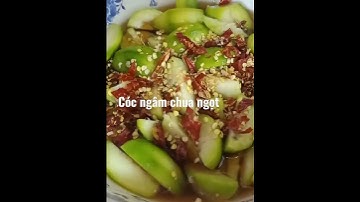 #Shorts Hồ muội Youtube CÓC NGÂM CHUA NGỌT CHẢY NƯỚC MIẾNG