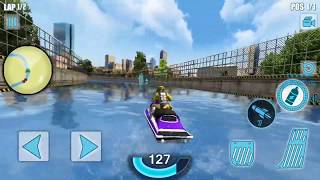 AIR JET SKI PERAHU BALAP | WATER JET SKI BOAT RACING 3D | Link game ada di deskripsi screenshot 3