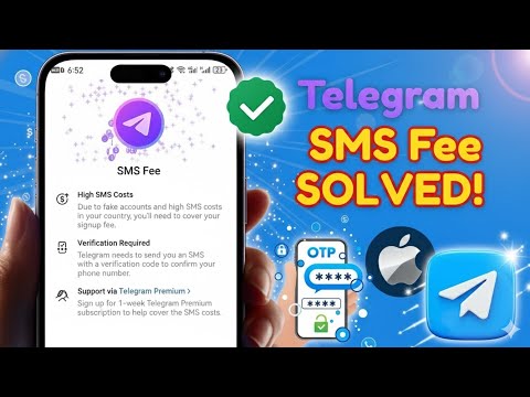 Telegram SMS Fee Problem Fixed in iPhone (100% Working)