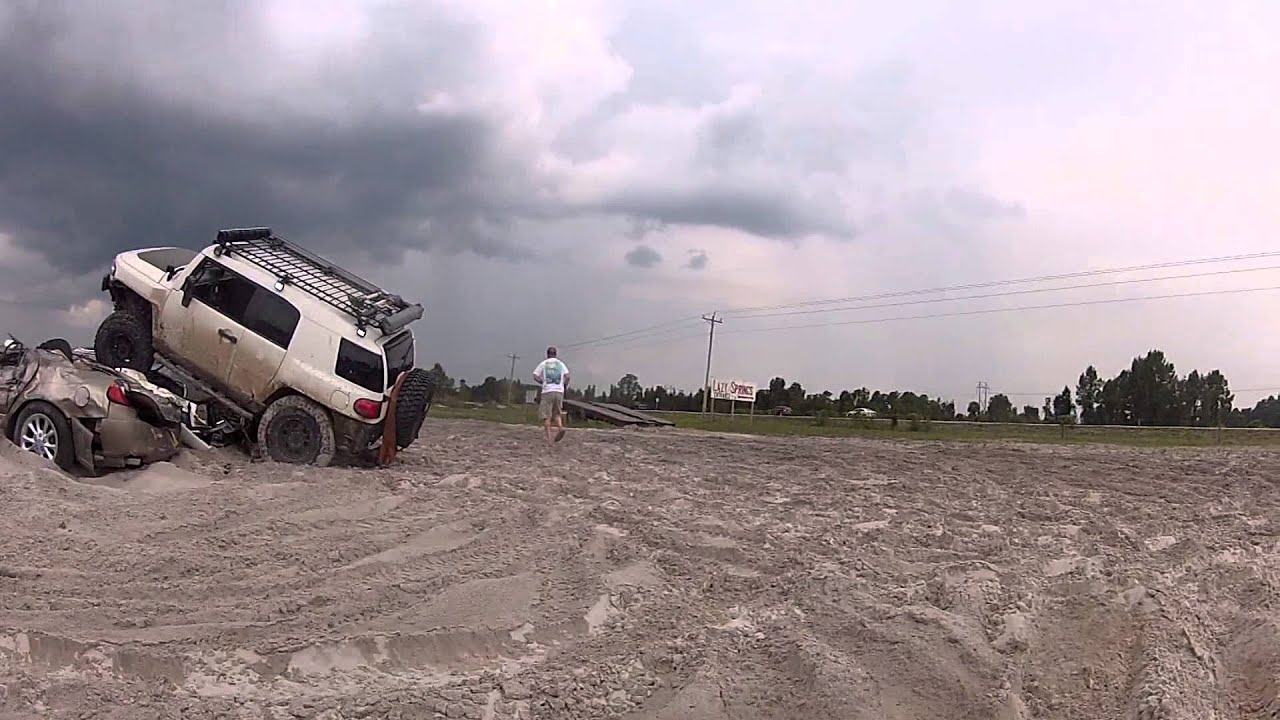 FJ CAR CRUSHING YouTube