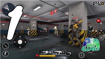 FPS Gun Game- 3D Action Gun Shooting Games free Gameplay Walkthrough #1 (Android, IOS)