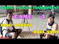 Raul vs onjong  bilis  round 1 dama tournament game  4