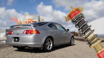 Acura RSX Coilover Install (Function & Form Type 1)