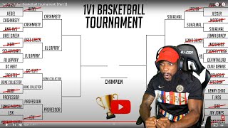 Basketball Youtubers 1v1 Basketball Tournament! Who Will Win?!