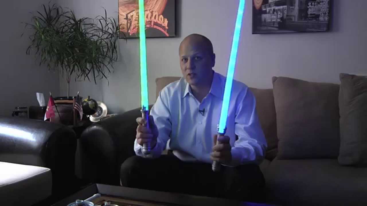 Light Up LED Swords with Silver Handles