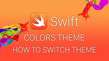Swift 4 Colors Theme - Уроки Swift - Как менять цветовую схему
